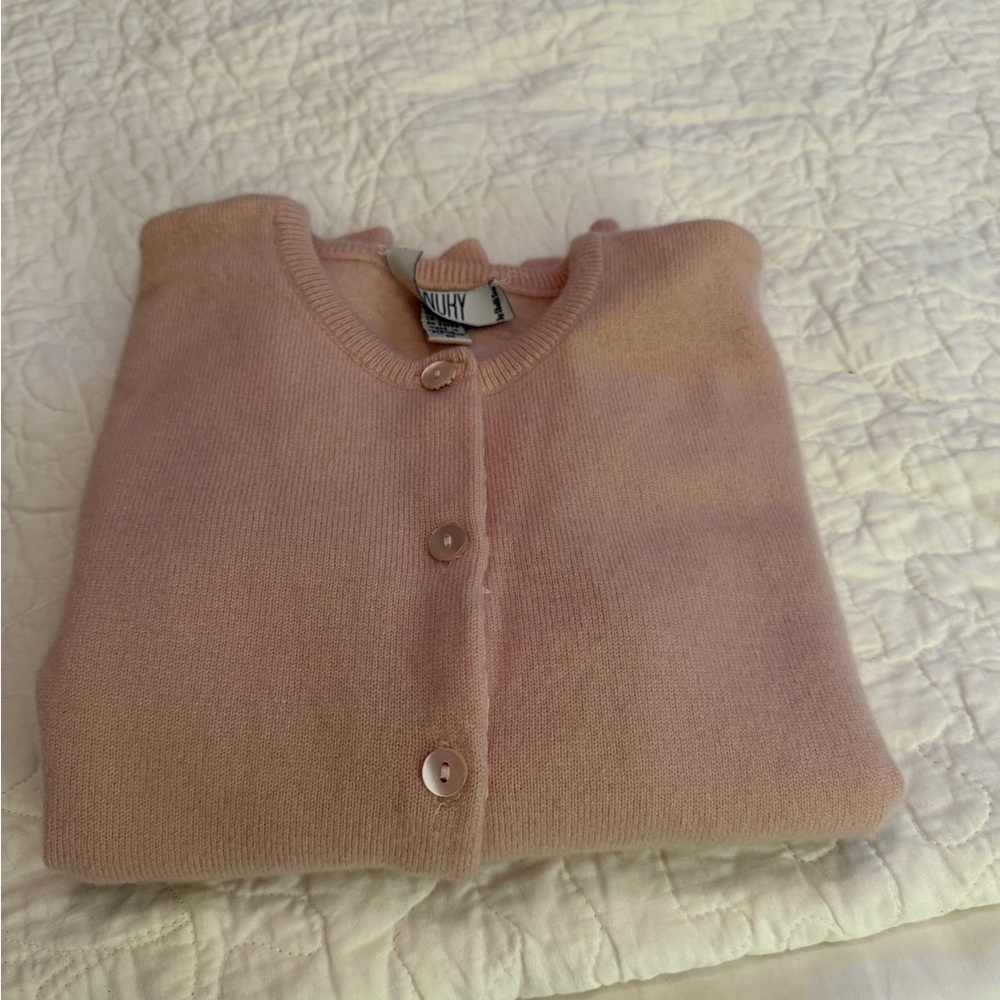 Laundry By Shelli Segal Blush Cardigan